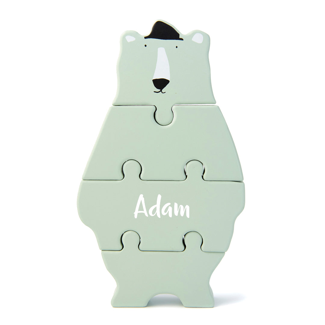 Puzzle-Figur Holz – Herr Eisbär | Trixie