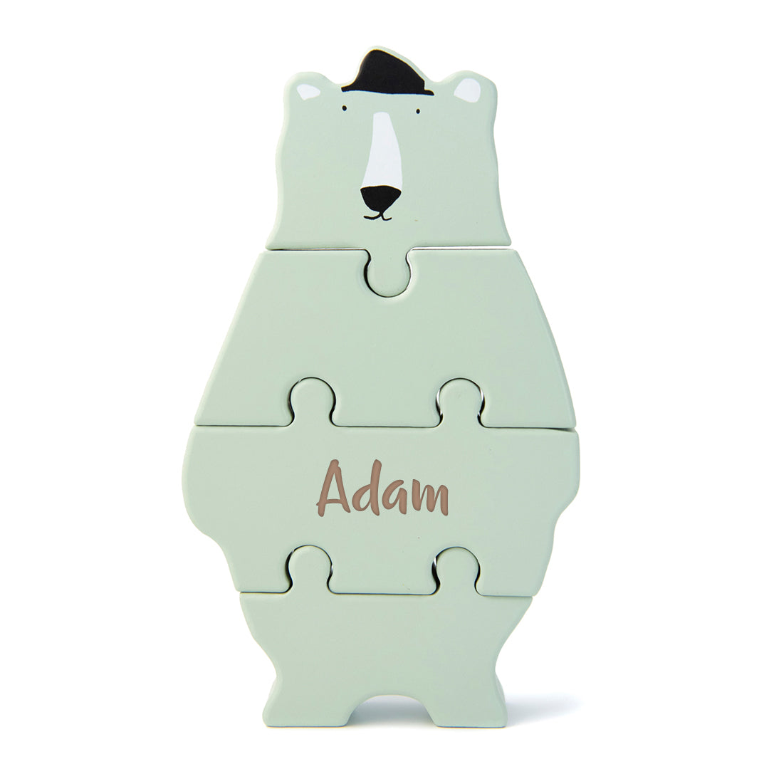 Puzzle-Figur Holz – Herr Eisbär | Trixie