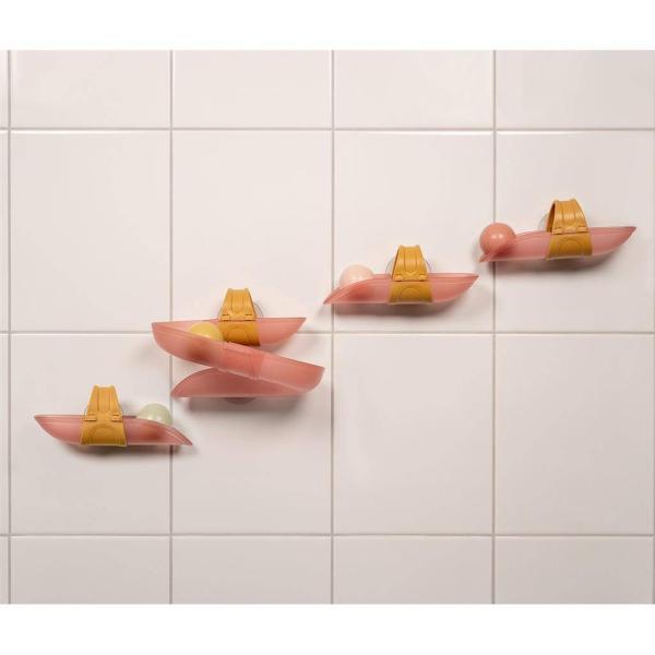 Wasserbahn fuer die Badewanne als abwechslungsreiches Badespielzeug fuer Babys und Kleinkinder zur Foerderung von Motorik, Kreativitaet und Spielspass